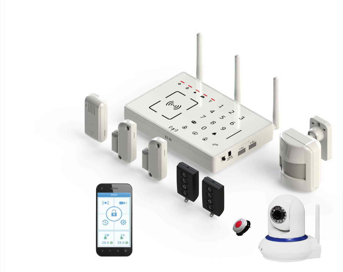 Smart home security system/IM800 Smart home security systemYisen